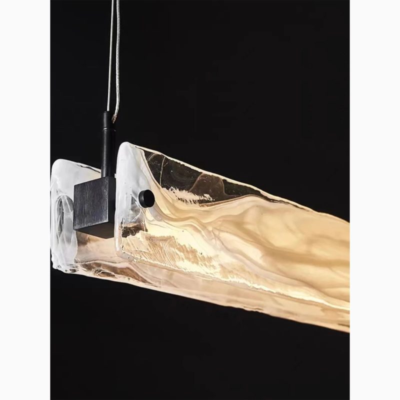 MIRODEMI Saanen Luxury Modern Rectangle Chandelier for Kitchen Island Big Details