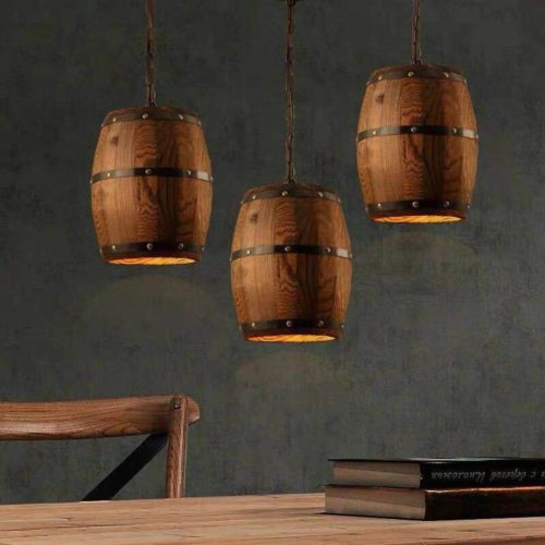 Wina Barrel Shaped LED Pendant Lamp from Mirodemi