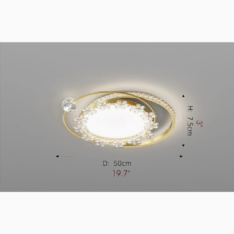 MIRODEMI Sankt Vith Luxury Circle LED Chandelier For Home