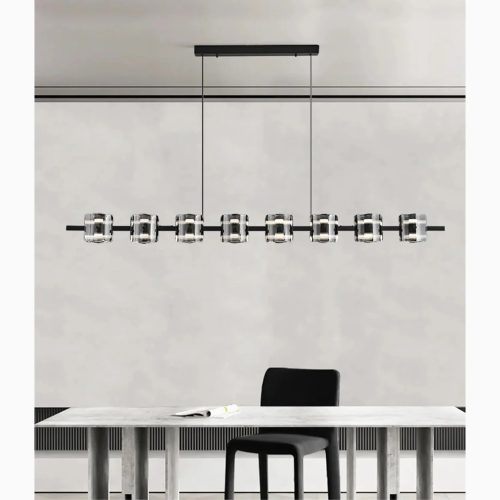 MIRODEMI Sch nenwerd Stylish Creative Glass Rectangle Chandelier For Kitchen