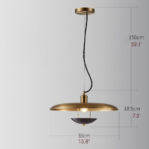 MIRODEMI Seborga Luxury Nordic Style Creative Bronze Hanging Light for Kitchen scheme 35