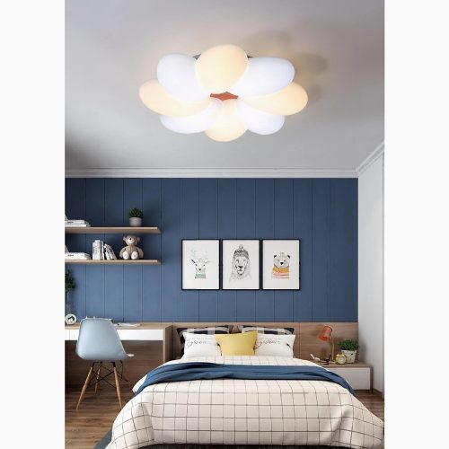 MIRODEMI Seraing Flower Shaped Ceiling Light For Kids Room