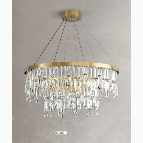 MIRODEMI Sospel Classic Ring Chandelier For Hallway