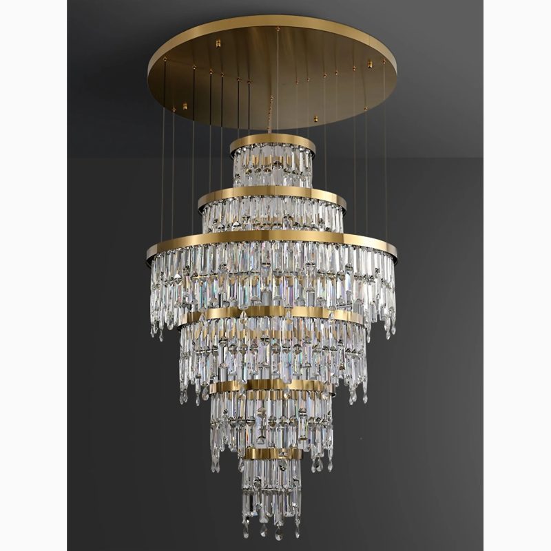 MIRODEMI Sospel Elegant Large Lustre For High Ceiling