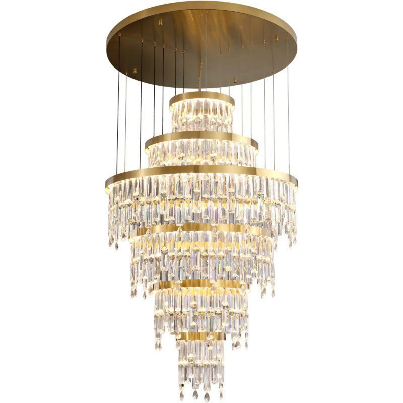 MIRODEMI Sospel Gold Metal Crystal Lustre