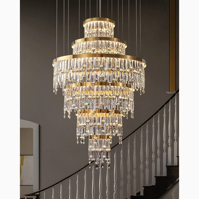 MIRODEMI Sospel Luxury K9 Crystal Chandelier