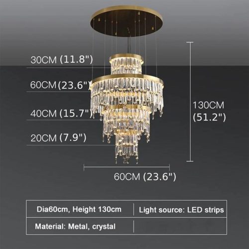 MIRODEMI Sospel Modern Luxury Designer Lighting Fixture