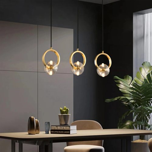 MIRODEMI Spiez Luxury Gold Pendant Light