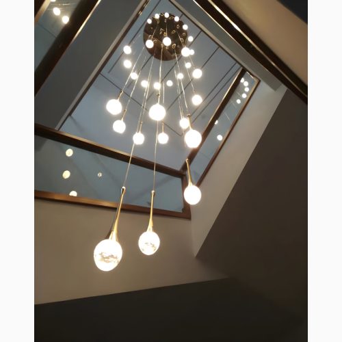 MIRODEMI Stresa Luxury Chandelier for Stairwell