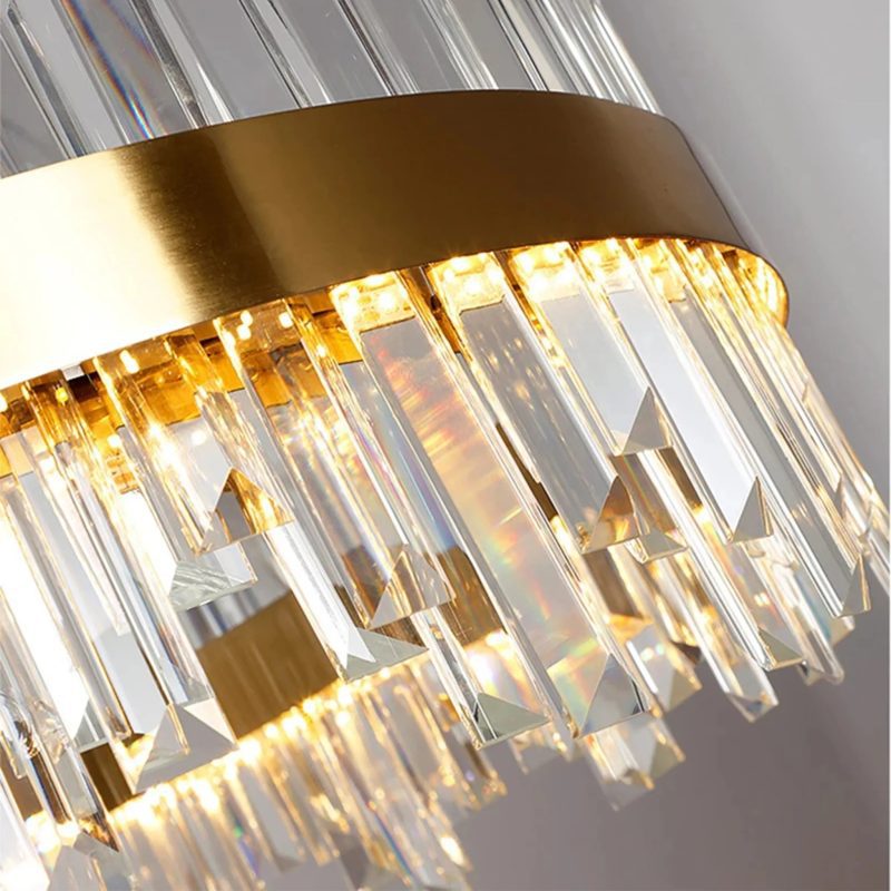 MIRODEMI Sursee Crystal Crown Luxury Chandelier