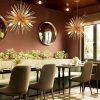 Luxury Gold Crystal Cone Loft Chandelier | Modern Design | Ligting for Living Room | Contemporary design