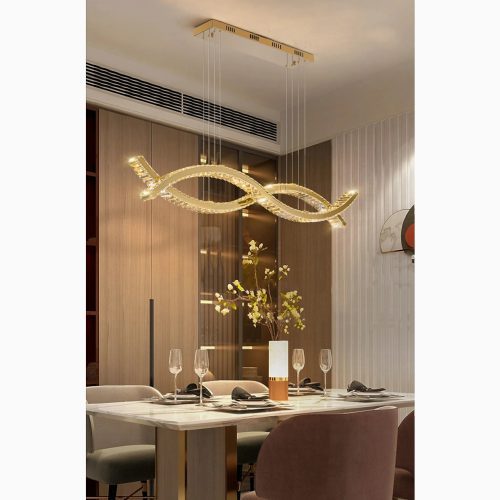 MIRODEMI Tende wave design chandelier