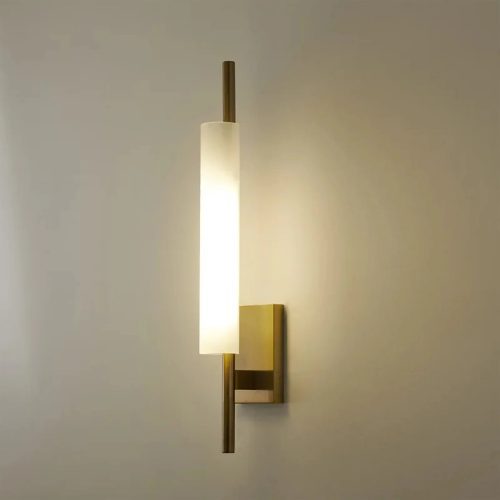 MIRODEMI® Thun | Golden Simple Glass Wall Sconce