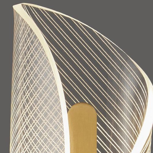 MIRODEMI Toledo Luxurious Gold LED Wall Lamp For Bedroom