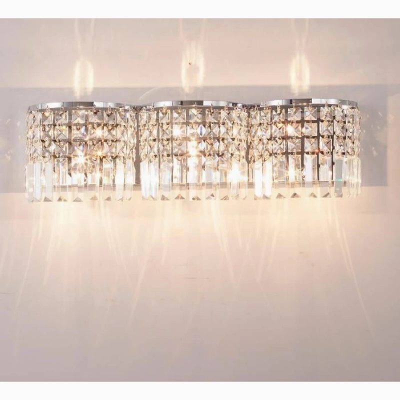 MIRODEMI Torrent Elegant Crystal Wall Sconce