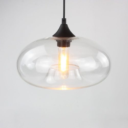 MIRODEMI Tourrettes-sur-Loup Loft Glass Pendant Lamp Clear