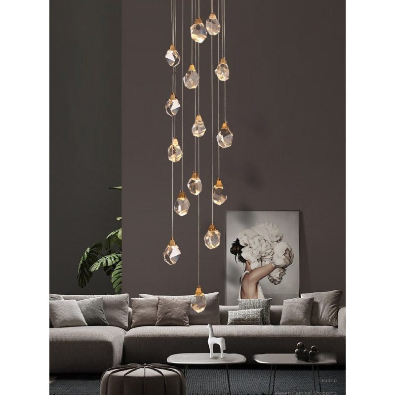 MIRODEMI Tremezzo Luxury Modern Chandelier for Staircase