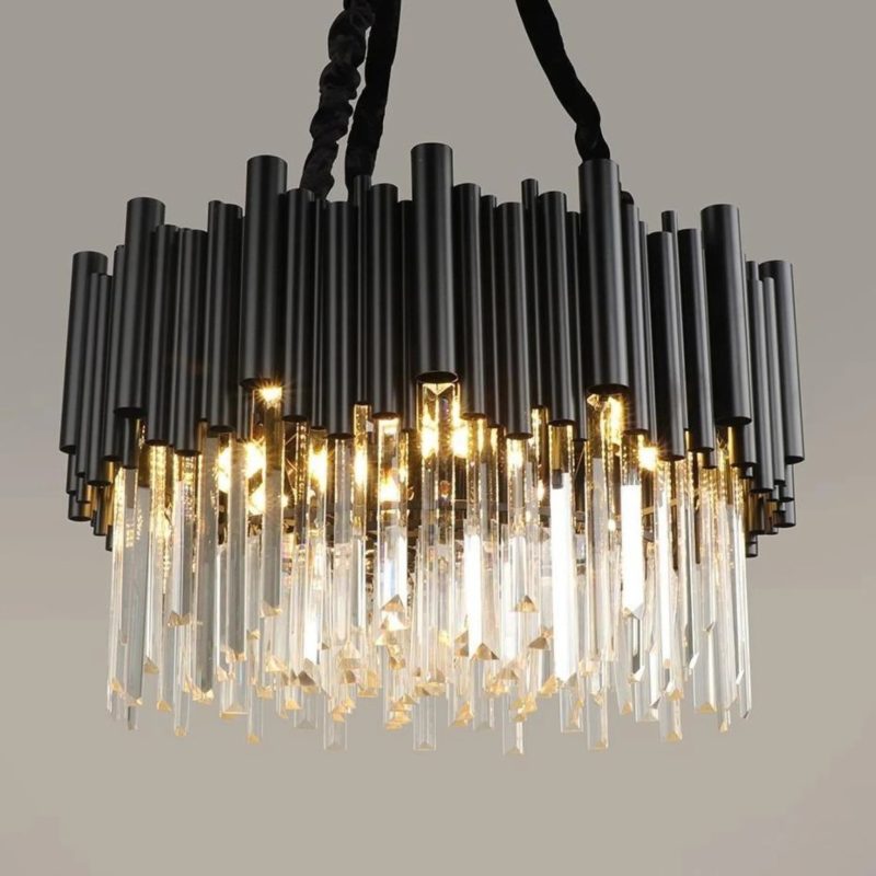 MIRODEMI Triengen Black Hanging Lighting