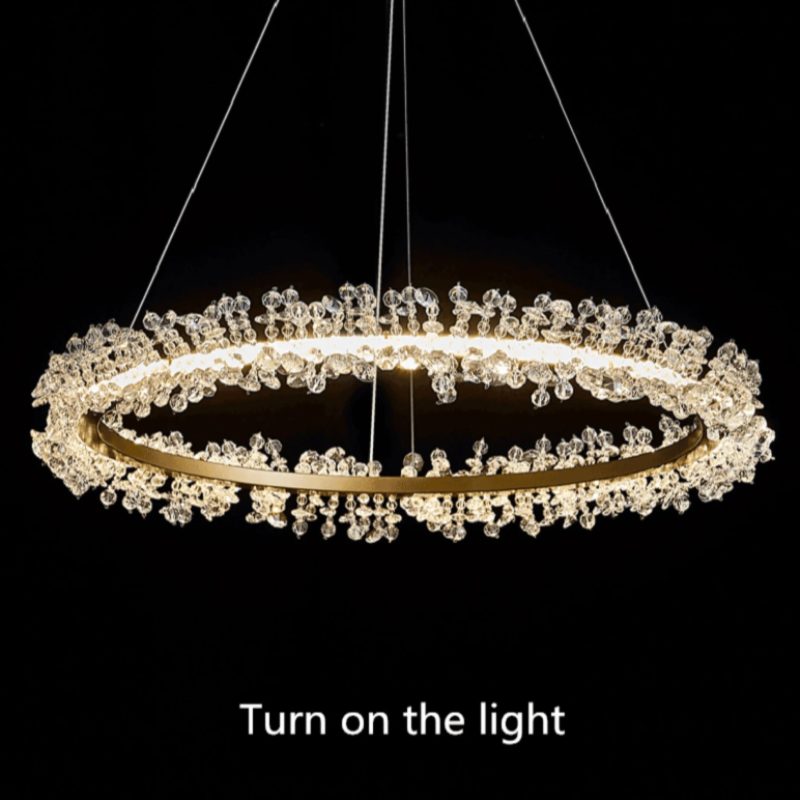 MIRODEMI Uznach Modern Design Gold Lighting