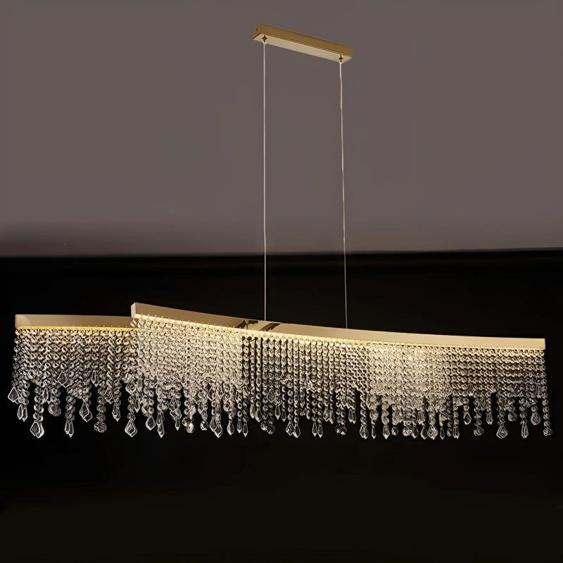 MIRODEMI Vado Ligure Modern Crystal Ceiling Chandelier for Kitchen