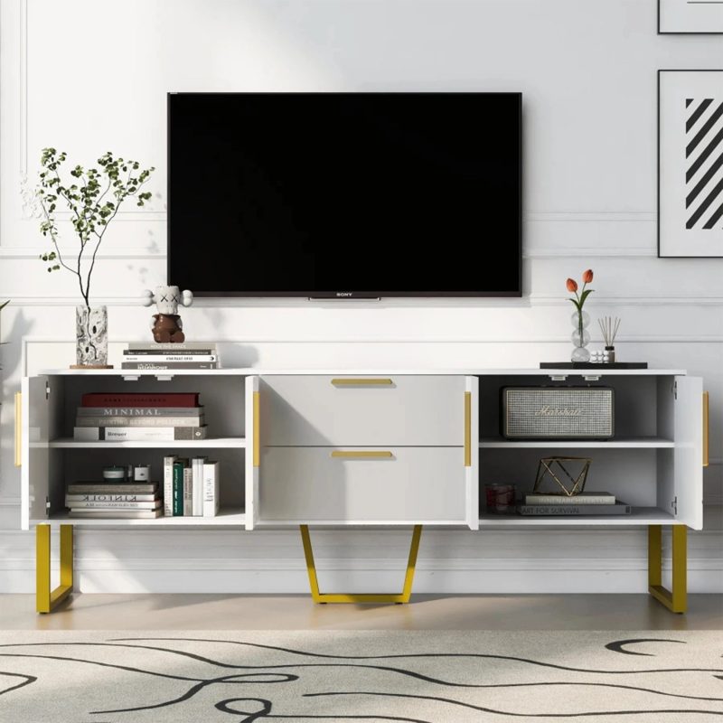 MIRODEMI Vah Modern Vintage Style TV Stand