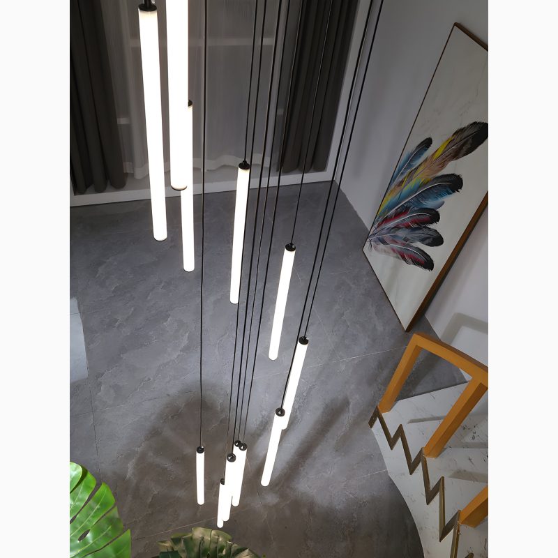 MIRODEMI Valderoure Vertical Spiral Staircase Pendant Marvellous Lighting