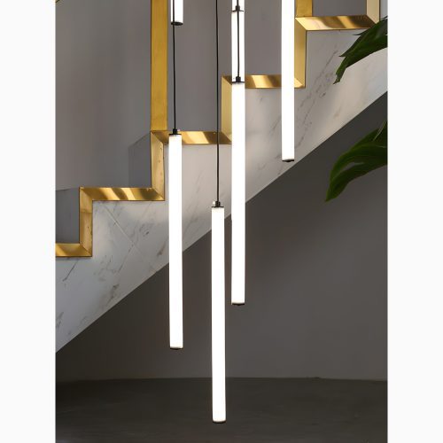 MIRODEMI Valderoure Vertical Spiral Staircase Pendant Perfect Lighting