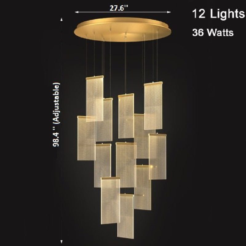 MIRODEMI Varenna Modern LED Light 12 lights