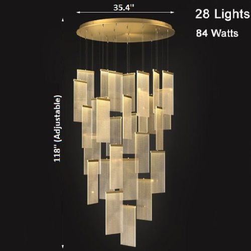 MIRODEMI Varenna Modern LED Light 28 lights