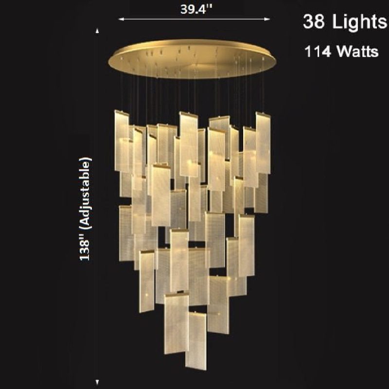 MIRODEMI Varenna Modern LED Light 38 lights