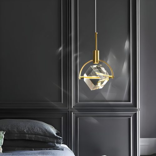 MIRODEMI Varigotti | Modern Crystal Gold LED Chandelier for Parlor 