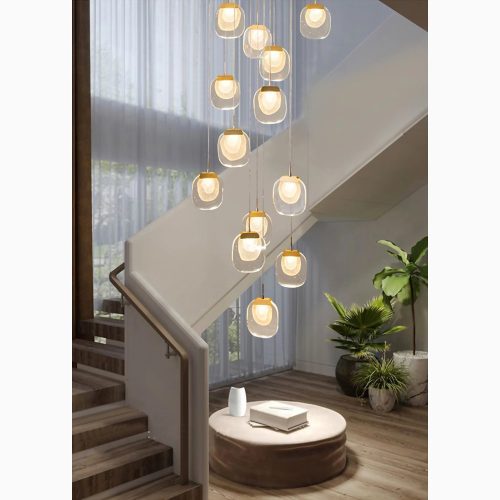 MIRODEMI Vernazza LED Crystal Pendant Lighting