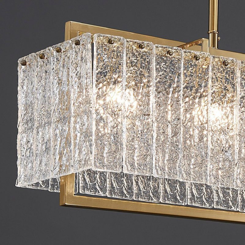 MIRODEMI Vielsalm Luxury Rectangle Chandelier