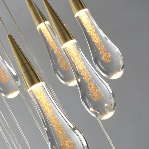 MIRODEMI Villefranche sur Mer Luxury Modern Pendant Chandelier in Details