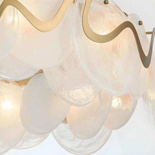 MIRODEMI Zero Branco Modern Creative Chandelier