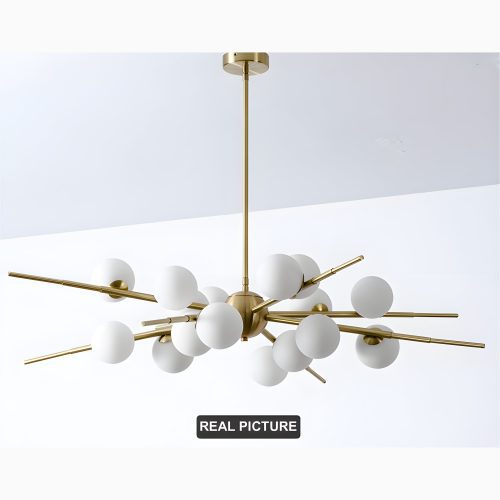 MIRODEMI Ziano Piacentino Creative Glass Ball Chandelier