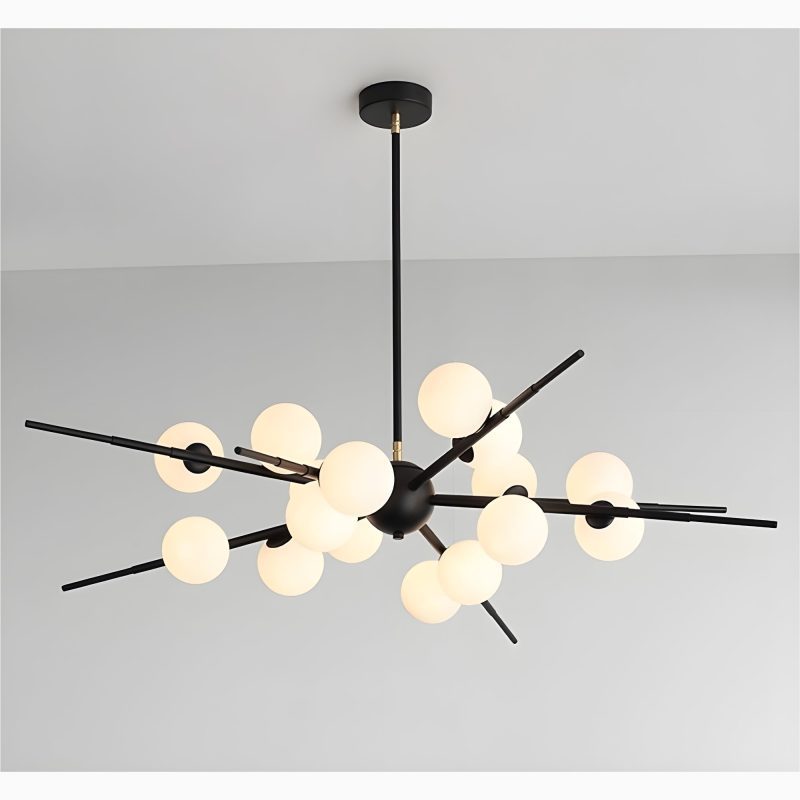 MIRODEMI Ziano Piacentino Creative Glass Ball Modern Chandelier