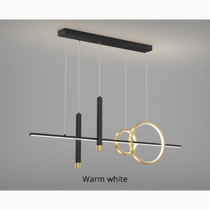 MIRODEMI Ennetburgen Black Geometric Pendant Light Nordic Chandelier