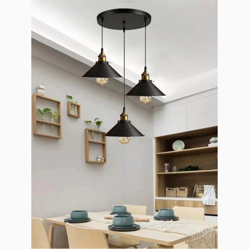 MIRODEMI Beaulieu sur Mer Retro Iron Pendant Light for Bar