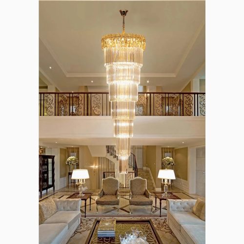 MIRODEMI Belvedere royal chandelier for staircase