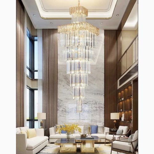 MIRODEMI Beuil high end staircase chandelier