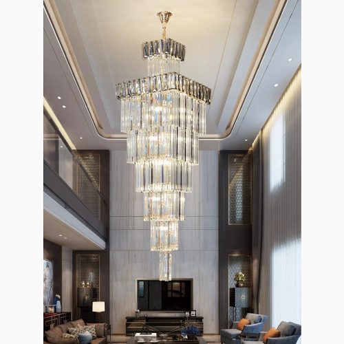 MIRODEMI Beuil luxury crystal chandelier