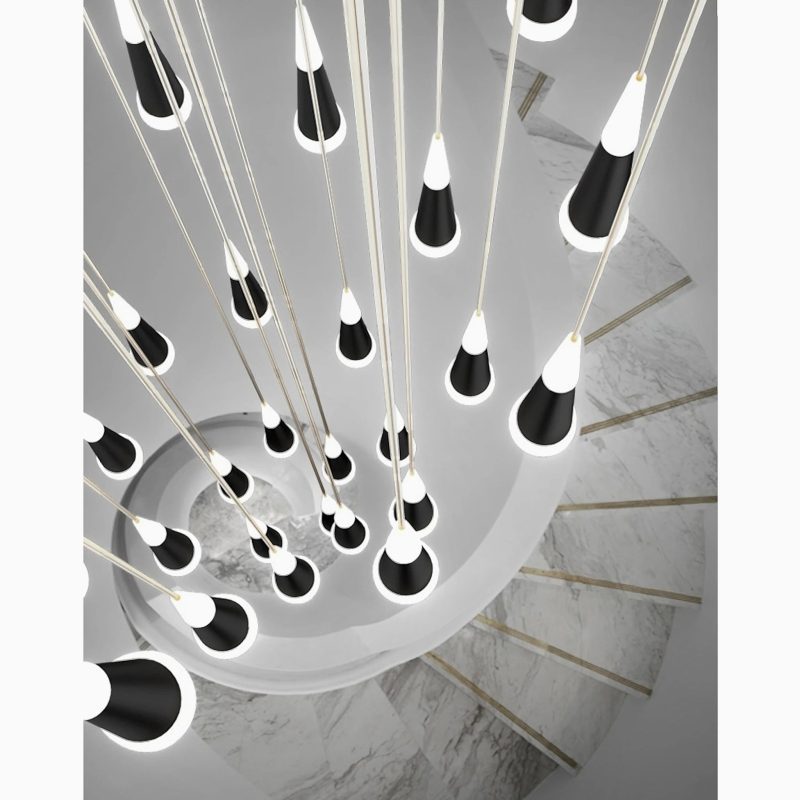 MIRODEMI Cantaron modern chandelier