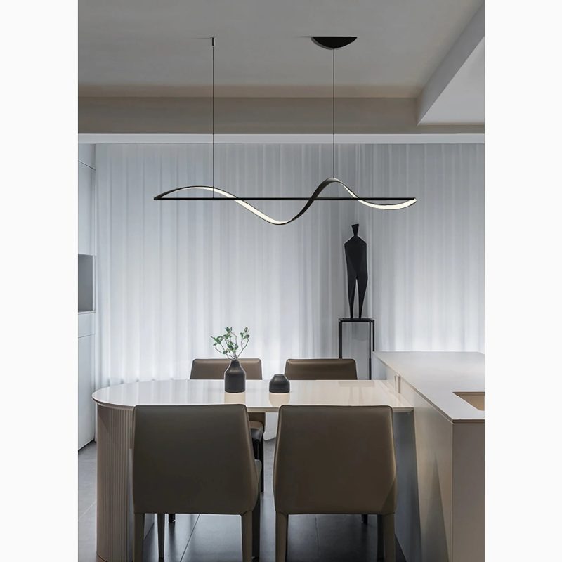 MIRODEMI Carros creative wave design chandelier