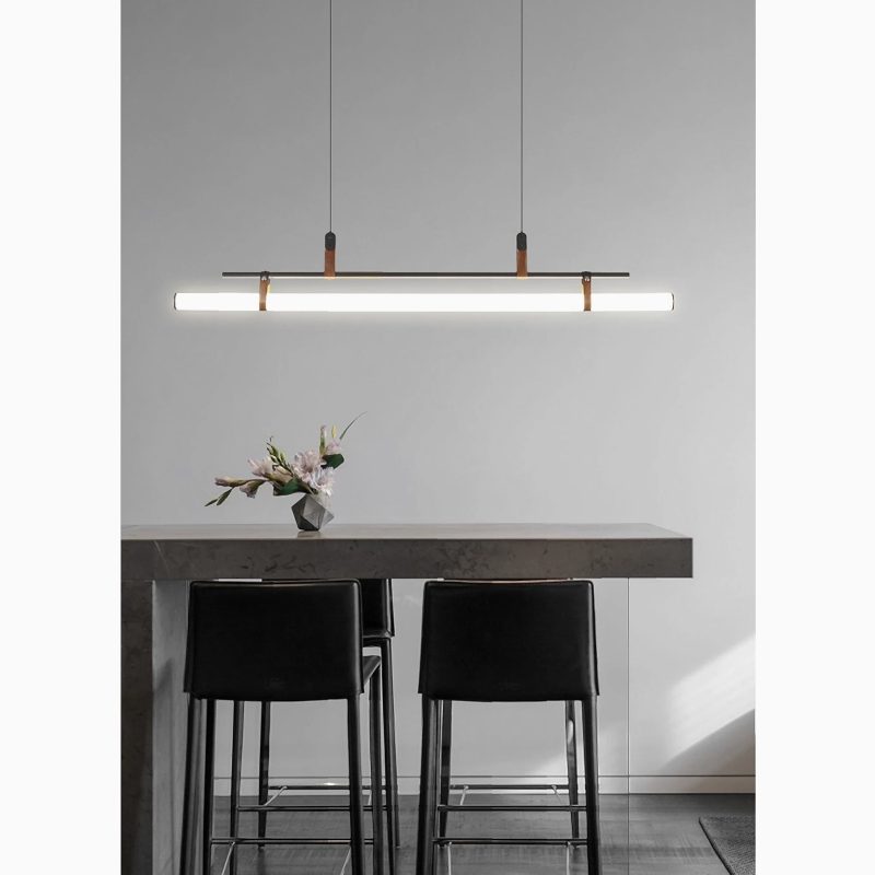 MIRODEMI Châteauneuf-d'Entraunes Horizontal Long Bar Pendant Lamp For Kitchen Island