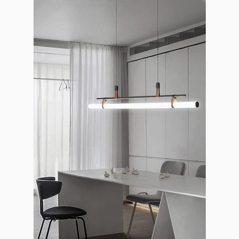 MIRODEMI Châteauneuf-d'Entraunes Horizontal Long Bar Pendant Lamp For Dining Room