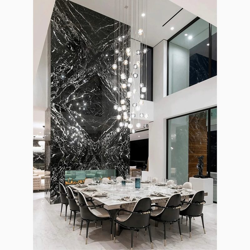 MIRODEMI Grasse chandelier for dining area