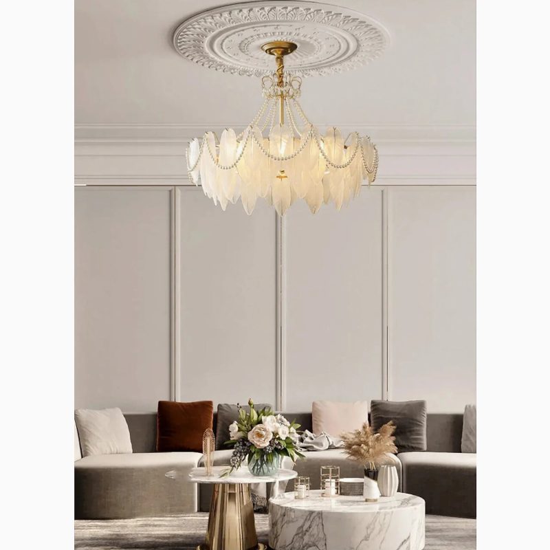 MIRODEMI Lantosque pearls chandelier