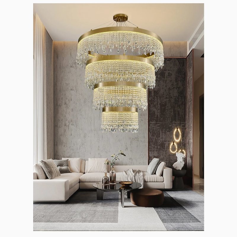 MIRODEMI Loda chic crystal chandelier