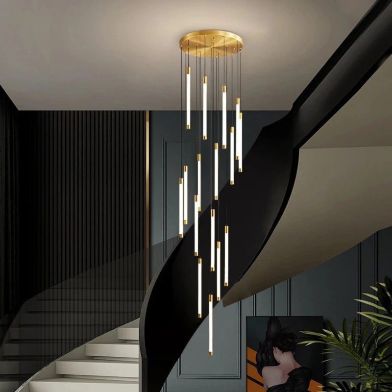 MIRODEMI Positano staircase elegant chandelier